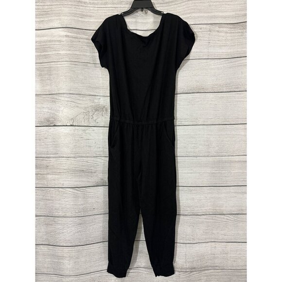 Women's Short Sleeve Long Pants Romper Size L - Picture 1 of 4